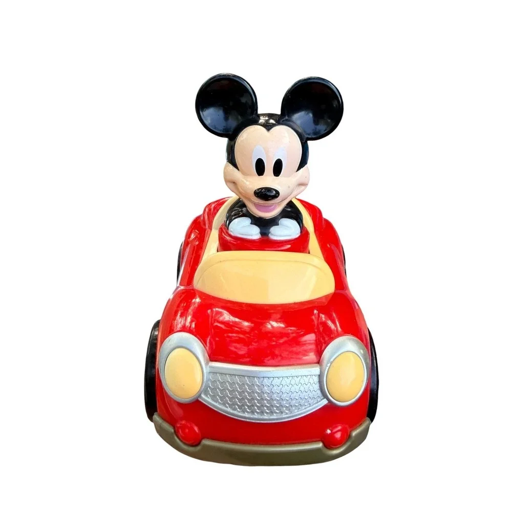 Disney Mickey Mouse Red Roadster Toy Car Hap-P-Kid Collectible C05617 M1704